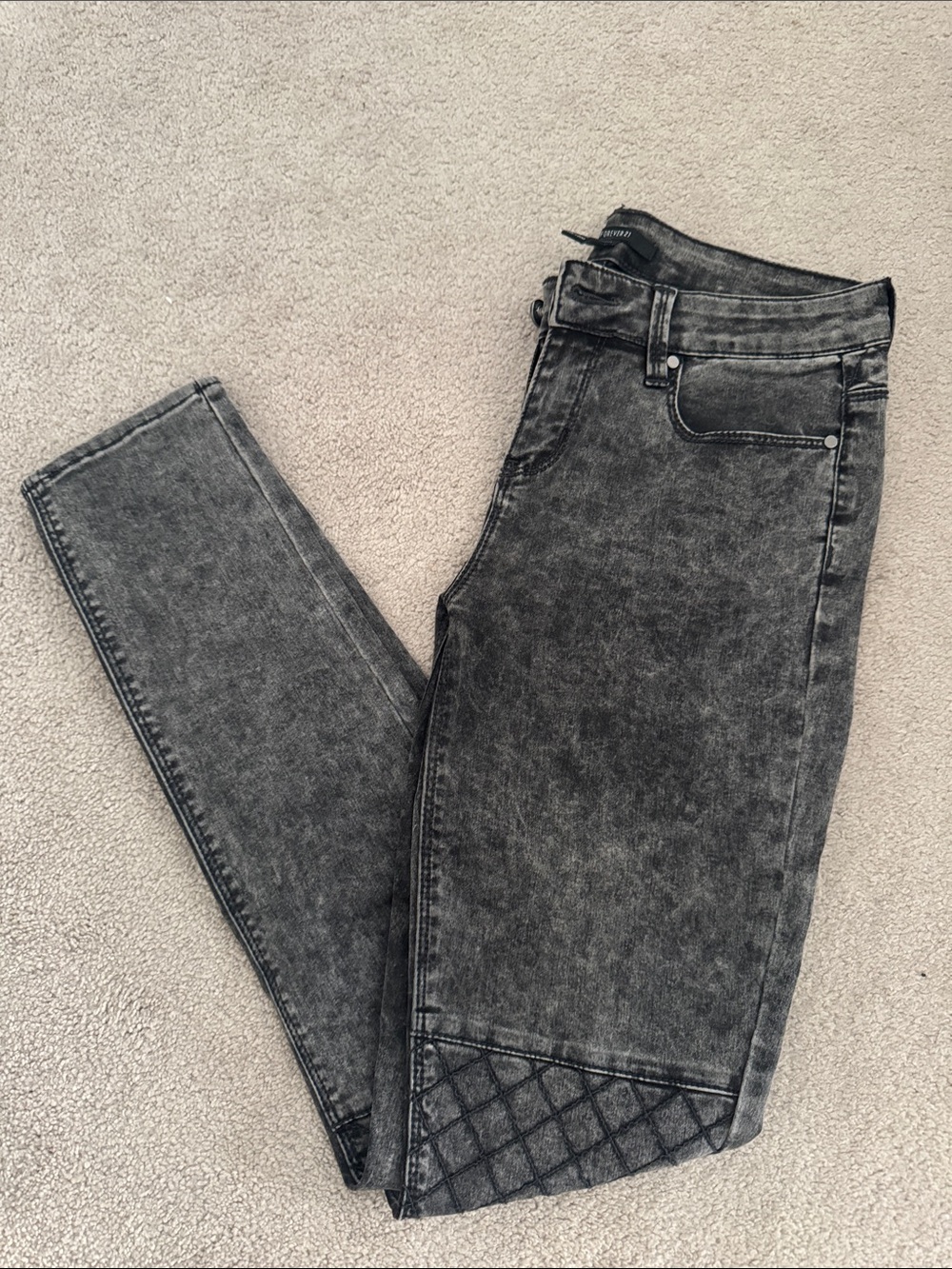 Forever21 detailed skinny jeans